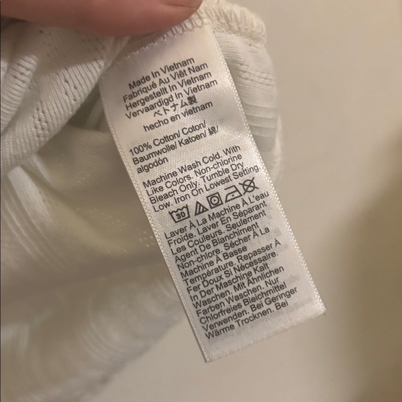 🥡 J. Crew Pointelle Tshirt - Picture 9 of 10